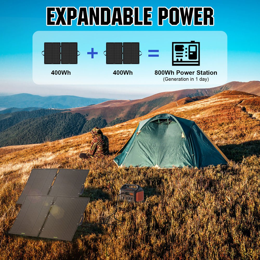 100W 12V Foldable Solar Panel Suitcase - Image 5
