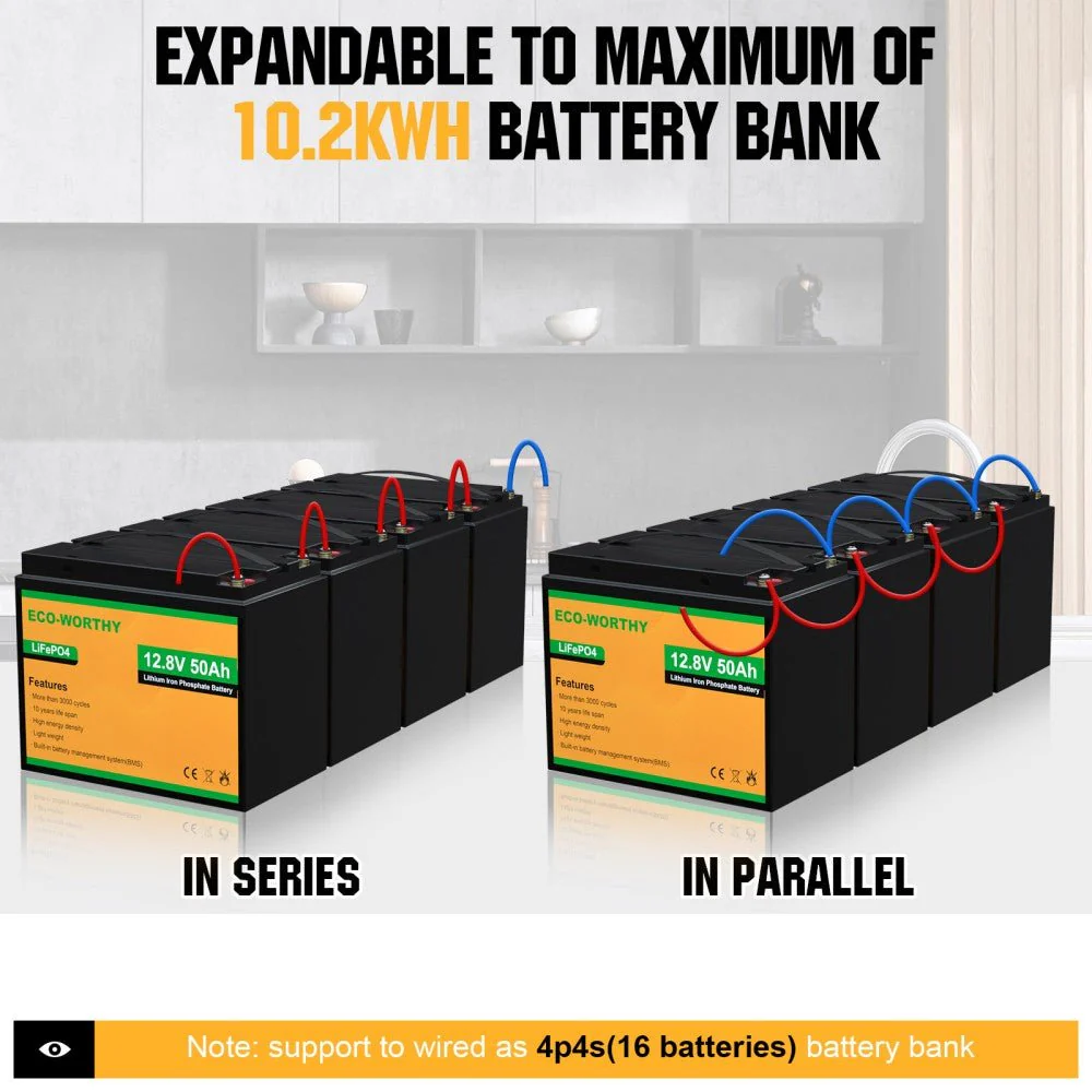 LiFePO4 12V 50Ah Lithium Iron Phosphate Battery - Image 6
